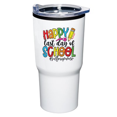 Happy Last Day Of School Teacher Student Graduation Gifts Tumbler
