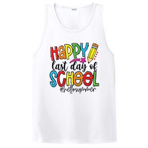 Happy Last Day Of School Teacher Student Graduation Gifts PosiCharge Competitor Tank