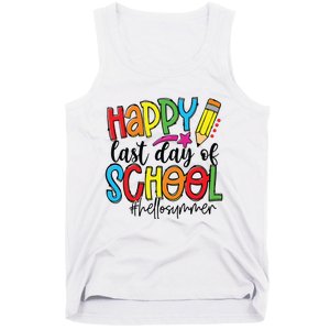 Happy Last Day Of School Teacher Student Graduation Gifts Tank Top