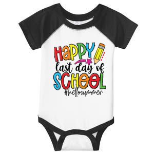 Happy Last Day Of School Teacher Student Graduation Gifts Infant Baby Jersey Bodysuit