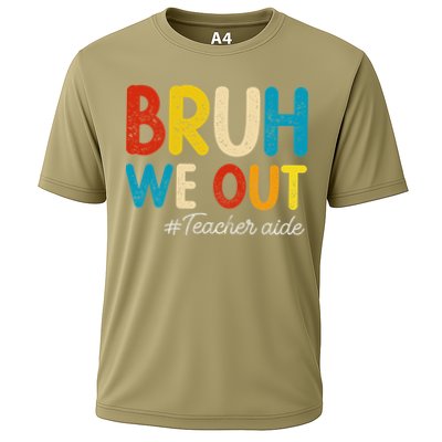 Happy Last Day Of School Summer Bruh We Out Teacher Aide Performance Shirt