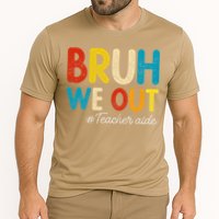 Happy Last Day Of School Summer Bruh We Out Teacher Aide Cooling Performance Crew T-Shirt
