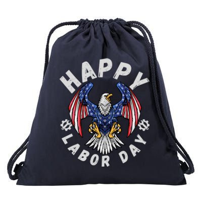 Happy Labor Day Union Worker Celebrating My First Labor Day Gift Drawstring Bag