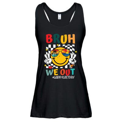 Happy Last Day End Of School Graduation Gift Bruh We Out Ladies Essential Flowy Tank