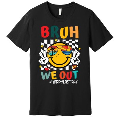 Happy Last Day End Of School Graduation Gift Bruh We Out Premium T-Shirt