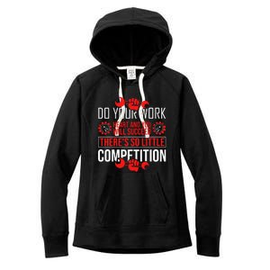 Happy Labor Day 2024 Motivational Quote Women's Fleece Hoodie