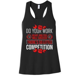 Happy Labor Day 2024 Motivational Quote Women's Racerback Tank