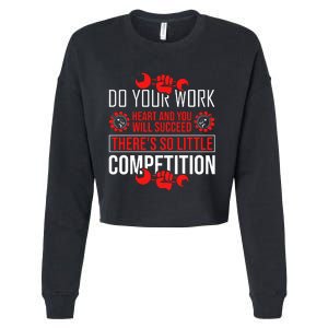 Happy Labor Day 2024 Motivational Quote Cropped Pullover Crew