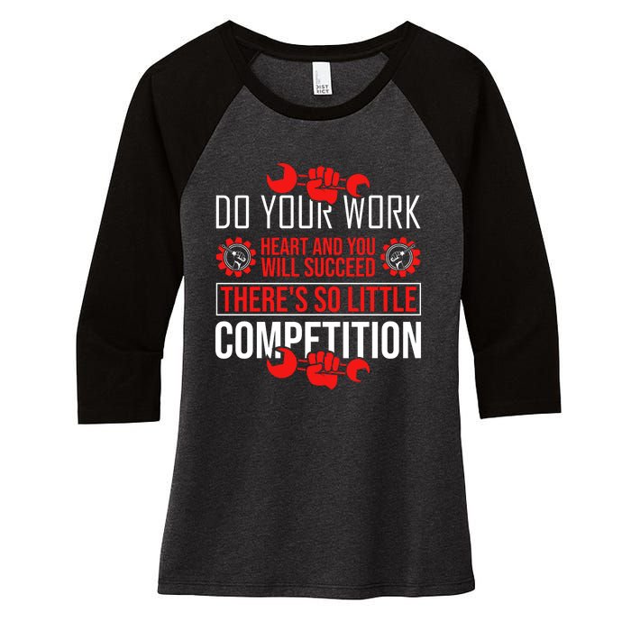 Happy Labor Day 2024 Motivational Quote Women's Tri-Blend 3/4-Sleeve Raglan Shirt