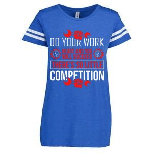 Happy Labor Day 2024 Motivational Quote Enza Ladies Jersey Football T-Shirt