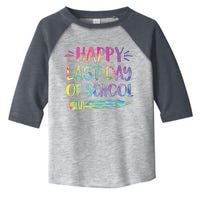 Happy Last Day Of School Tie Dye Cool Teacher Hello Summer Toddler Fine Jersey T-Shirt