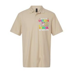 Happy Last Day Of School Para Life Teacher Lover Summer Softstyle Adult Sport Polo