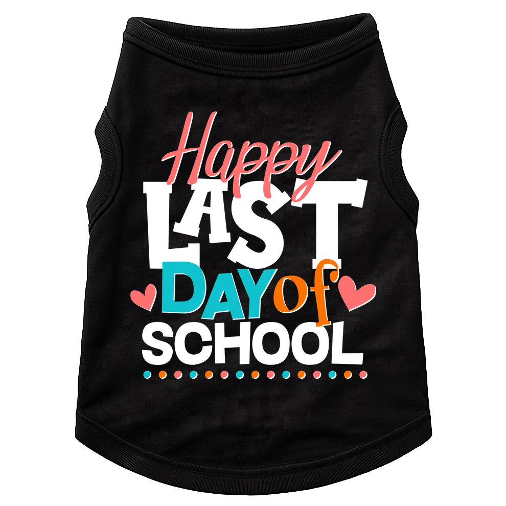 Happy Last Day Of School Doggie Tank