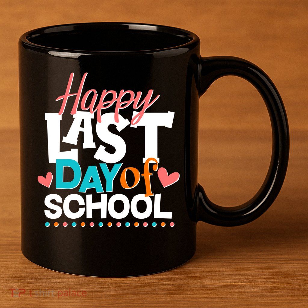 Happy Last Day Of School 11oz C Handle Ceramic Mug