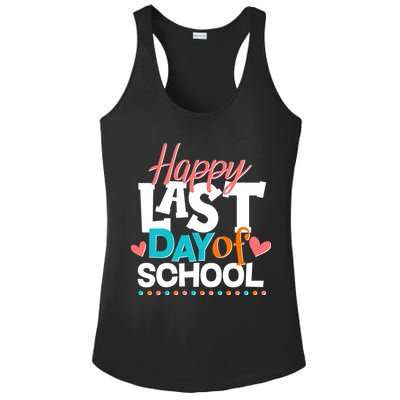 Happy Last Day Of School Ladies PosiCharge Competitor Racerback Tank