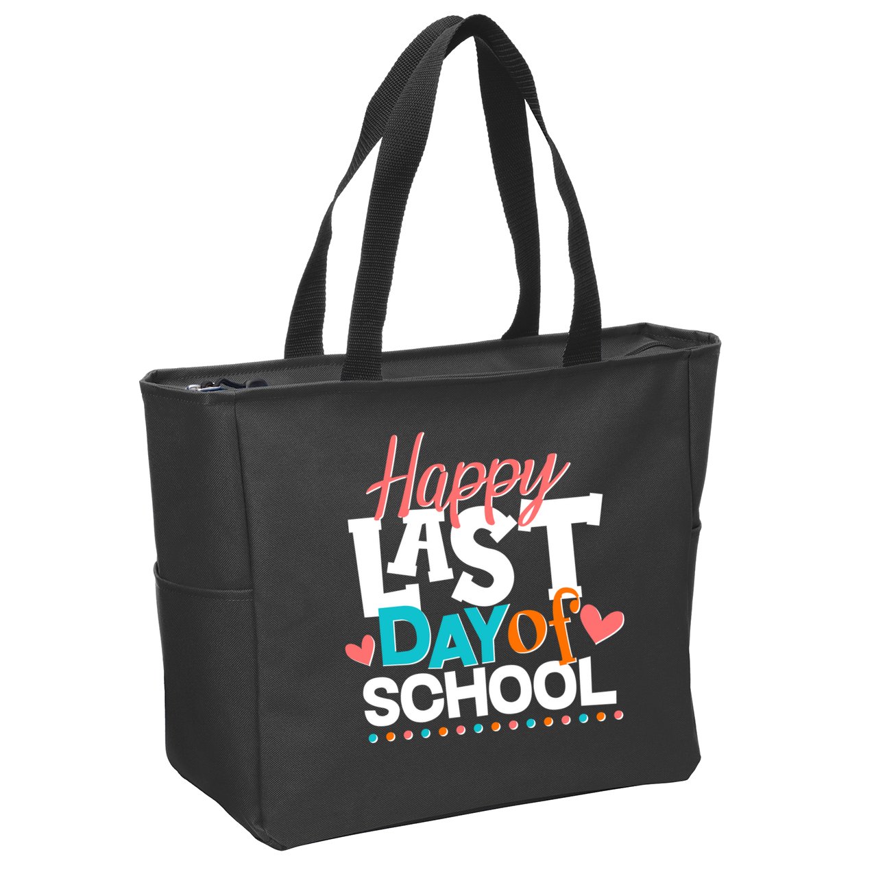 Happy Last Day Of School Zip Tote Bag