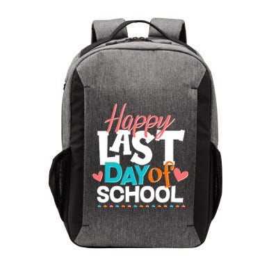 Happy Last Day Of School Vector Backpack