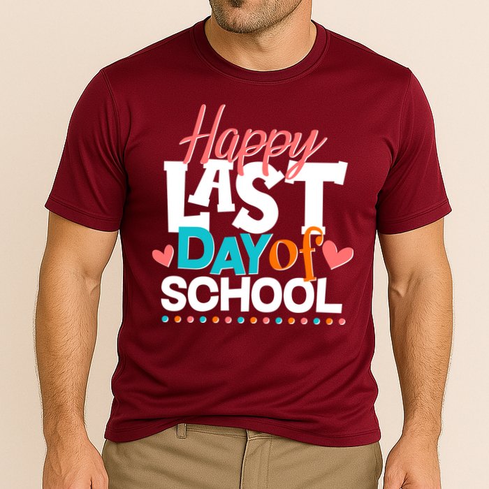 Happy Last Day Of School Cooling Performance Crew T-Shirt