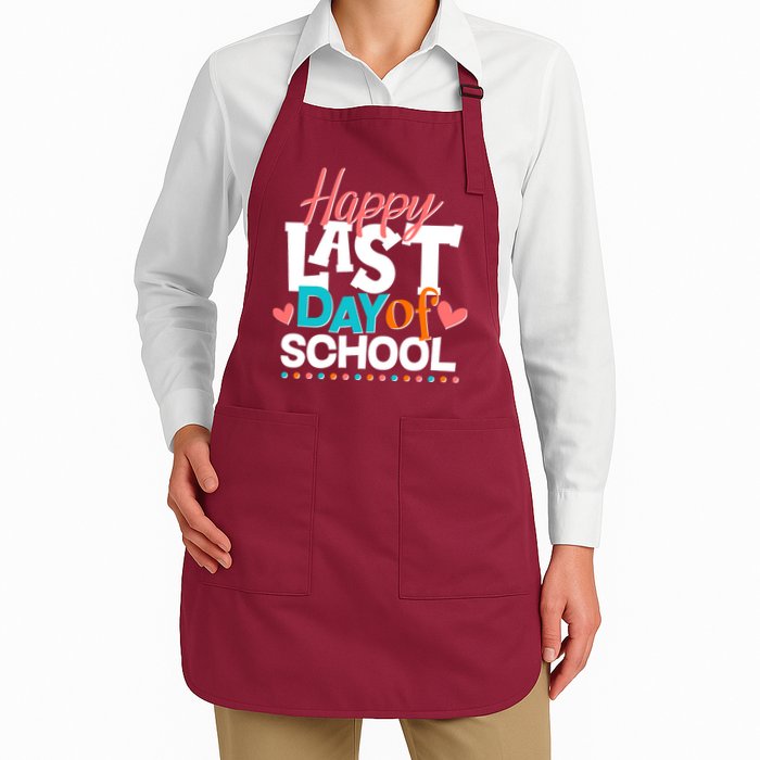 Happy Last Day Of School Apron