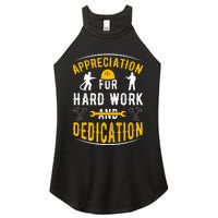 Happy Labour Day 2024 Appreciation For Hard Work And Dedication Women's Perfect Tri Rocker Tank