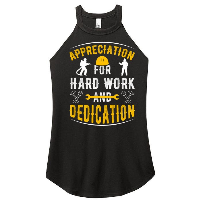 Happy Labour Day 2024 Appreciation For Hard Work And Dedication Women's Perfect Tri Rocker Tank