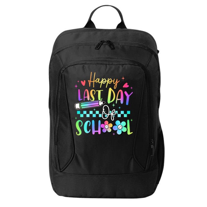 Happy Last Day Of School Teacher City Backpack