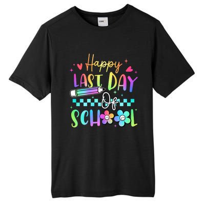 Happy Last Day Of School Teacher Tall Fusion ChromaSoft Performance T-Shirt