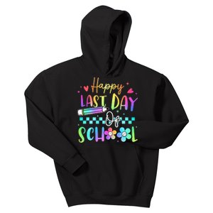 Happy Last Day Of School Teacher Kids Hoodie