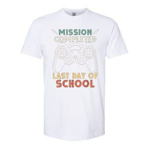 Happy Last Day Of School Gamer End Of The School Year Gaming Softstyle CVC T-Shirt