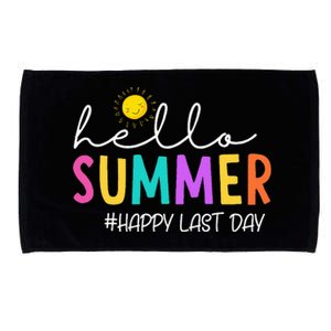 Happy Last Day Of School Teacher Student Microfiber Hand Towel