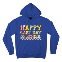 Happy Last Day Of School Teacher Grad Hello Summer Gift Hoodie