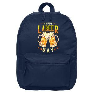 Happy Labeer Day Funny Labor Day 16 in Basic Backpack