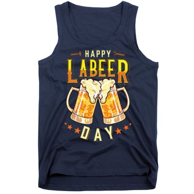 Happy Labeer Day Funny Labor Day Tank Top