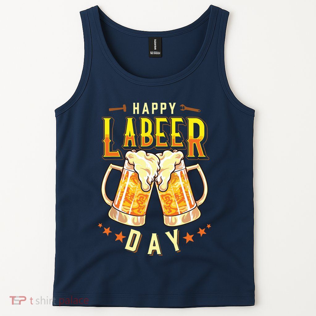 Happy Labeer Day Funny Labor Day Tank Top