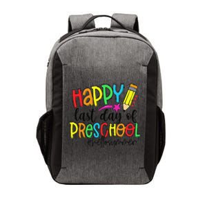 Happy Last Day Of School Preschool Teacher Hello Summer Vector Backpack