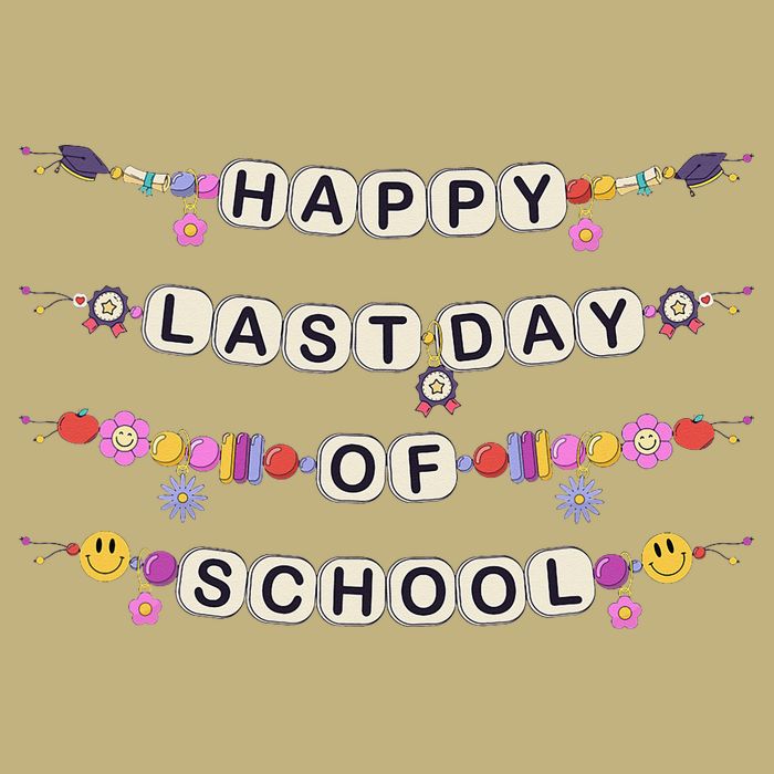 Happy Last Day Of School Teacher Student Bracelets Graduate Long Sleeve Shirt