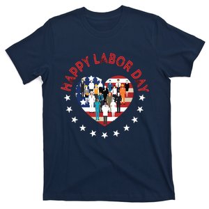 Happy Labor Day For All Workers Patriotic Labors Day T-Shirt