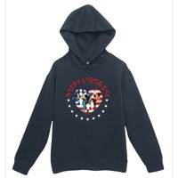 Happy Labor Day For All Workers Patriotic Labors Day Urban Pullover Hoodie