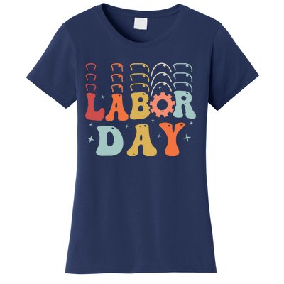 Happy Labor Day Funny Proud Labor Matching Women's T-Shirt