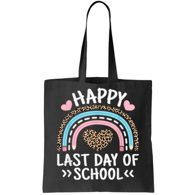 Happy Last Day Of School Teacher Student Women Girl Tote Bag