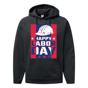 Happy Labor Day Labor Party Performance Fleece Hoodie