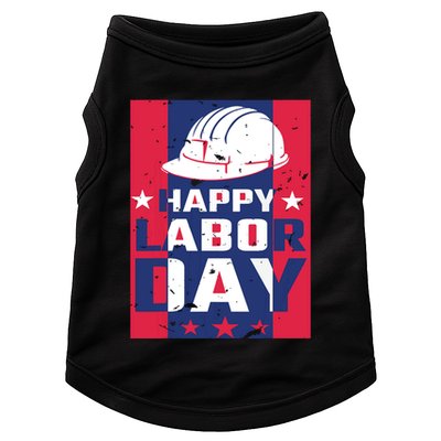 Happy Labor Day Labor Party Doggie Tank