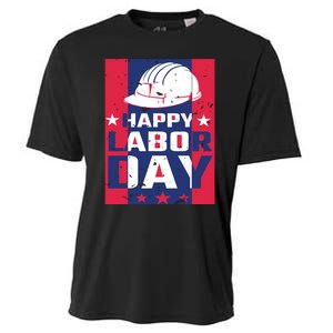 Happy Labor Day Labor Party Cooling Performance Crew T-Shirt