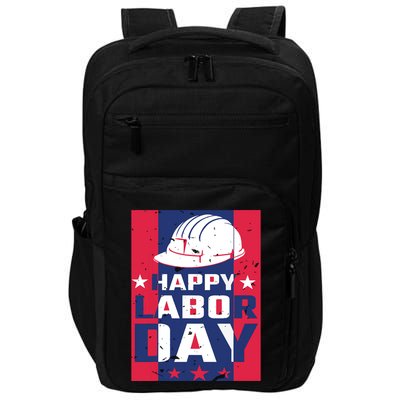 Happy Labor Day Labor Party Impact Tech Backpack