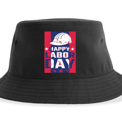 Happy Labor Day Labor Party Sustainable Bucket Hat