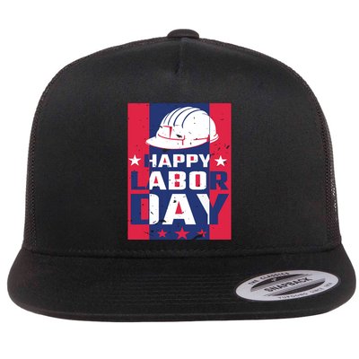 Happy Labor Day Labor Party Flatbill Hat