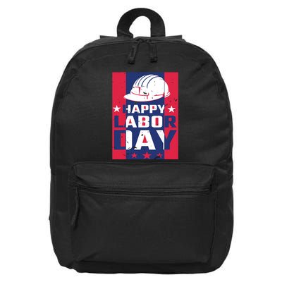 Happy Labor Day Labor Party 16 in Basic Backpack