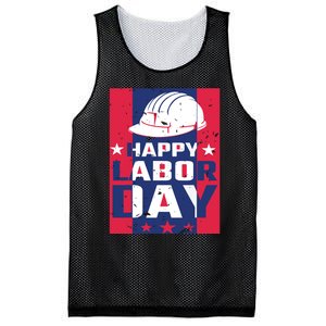 Happy Labor Day Labor Party Mesh Reversible Basketball Jersey Tank