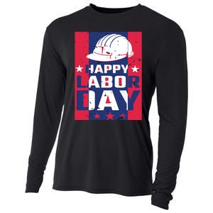 Happy Labor Day Labor Party Cooling Performance Long Sleeve Crew