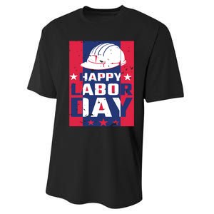 Happy Labor Day Labor Party Performance Sprint T-Shirt